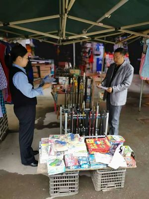忠縣公安局聯合多部門開展漁具店專項檢查行動，規范漁具銷售市場秩序